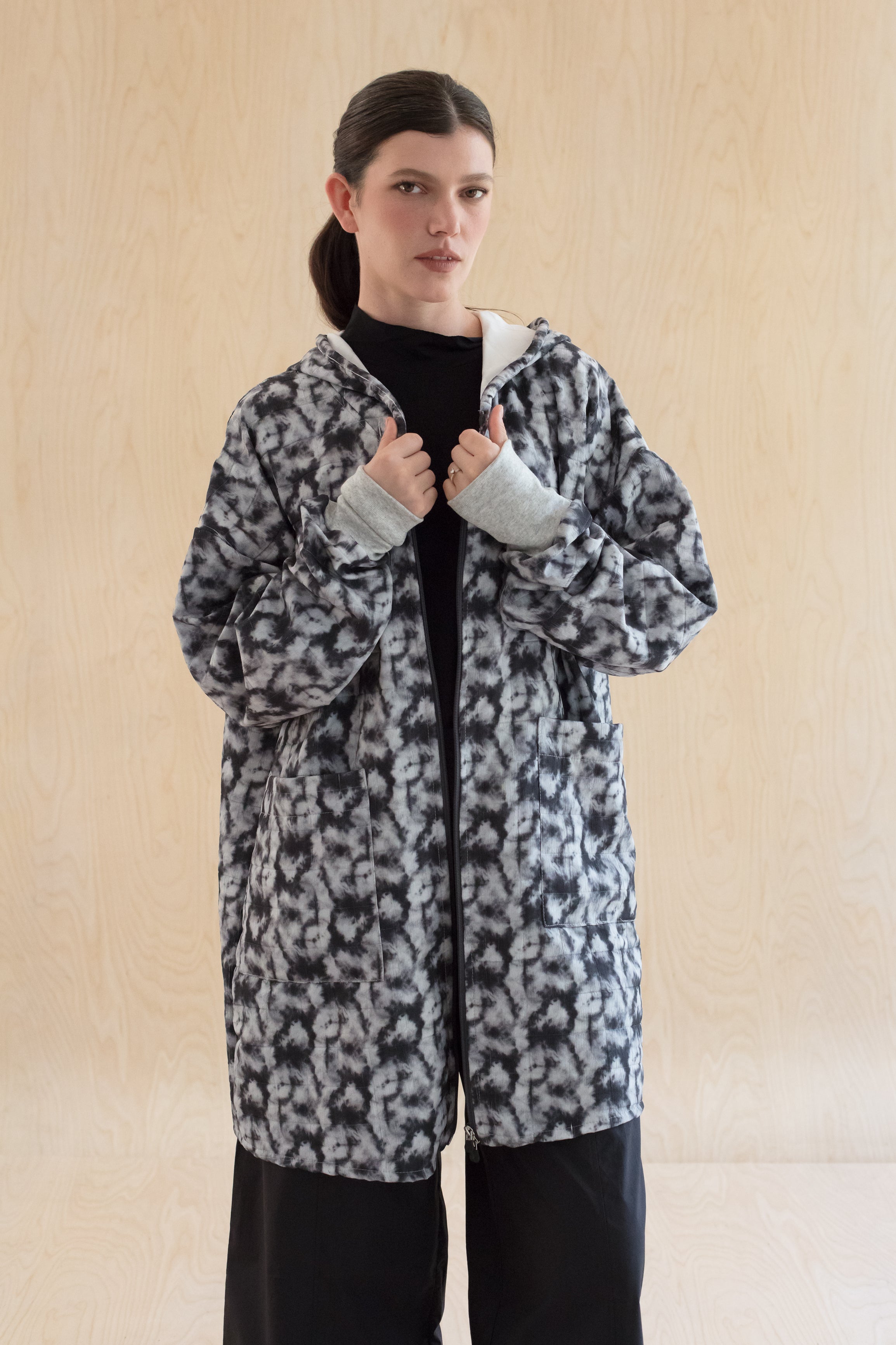 מעיל מרופד קל CLOUDY coat