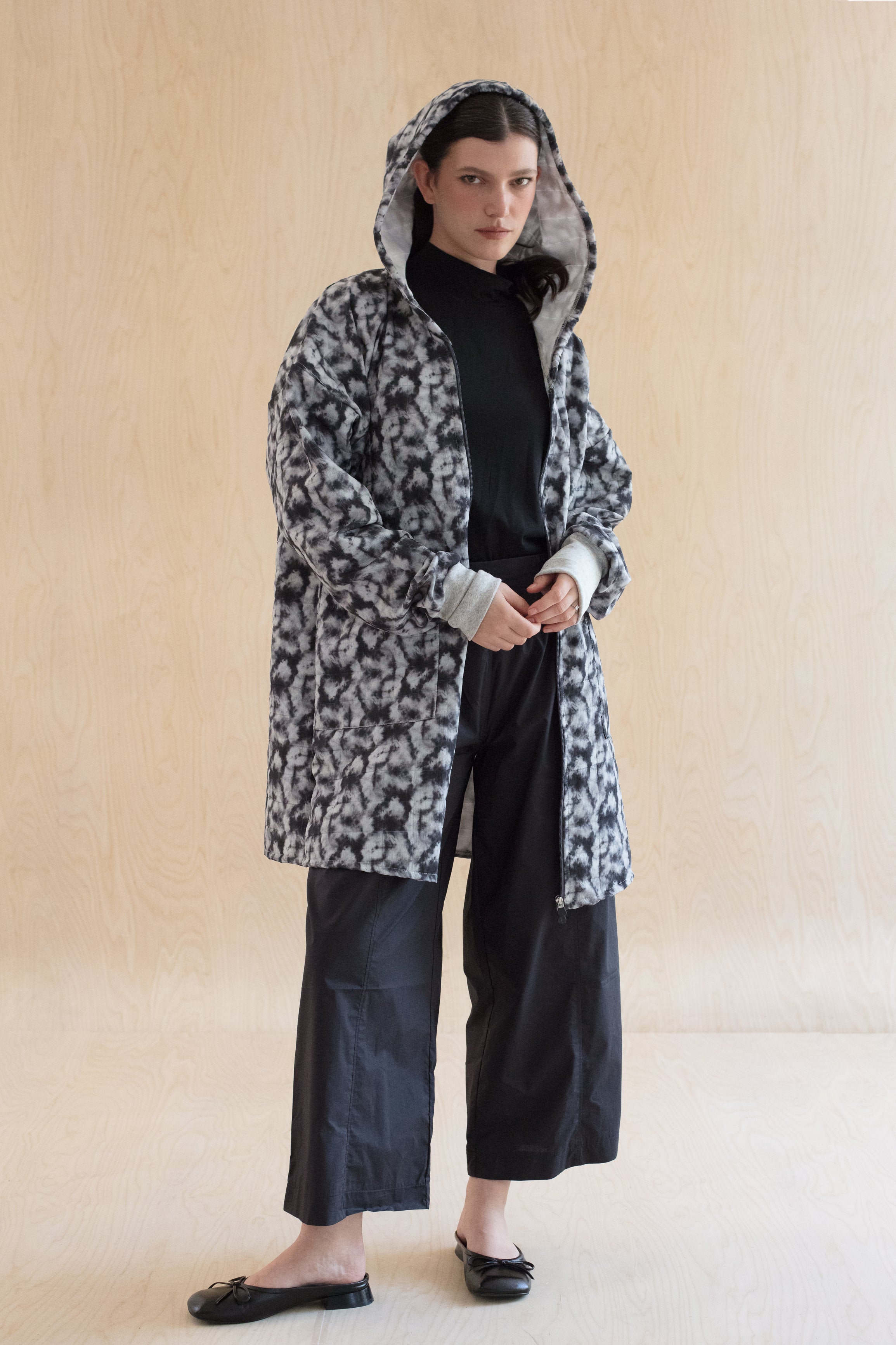 מעיל מרופד קל CLOUDY coat