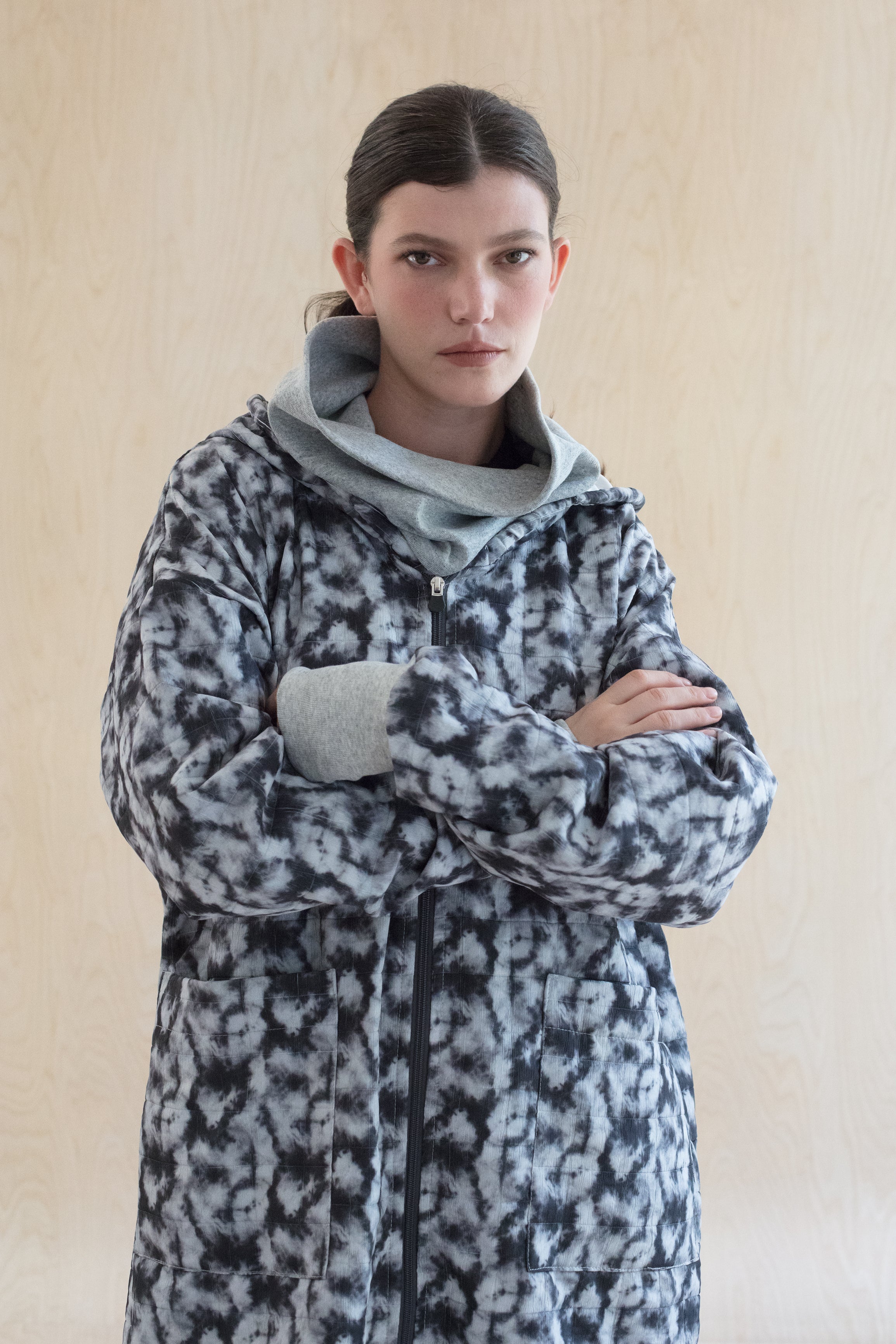 מעיל מרופד קל CLOUDY coat