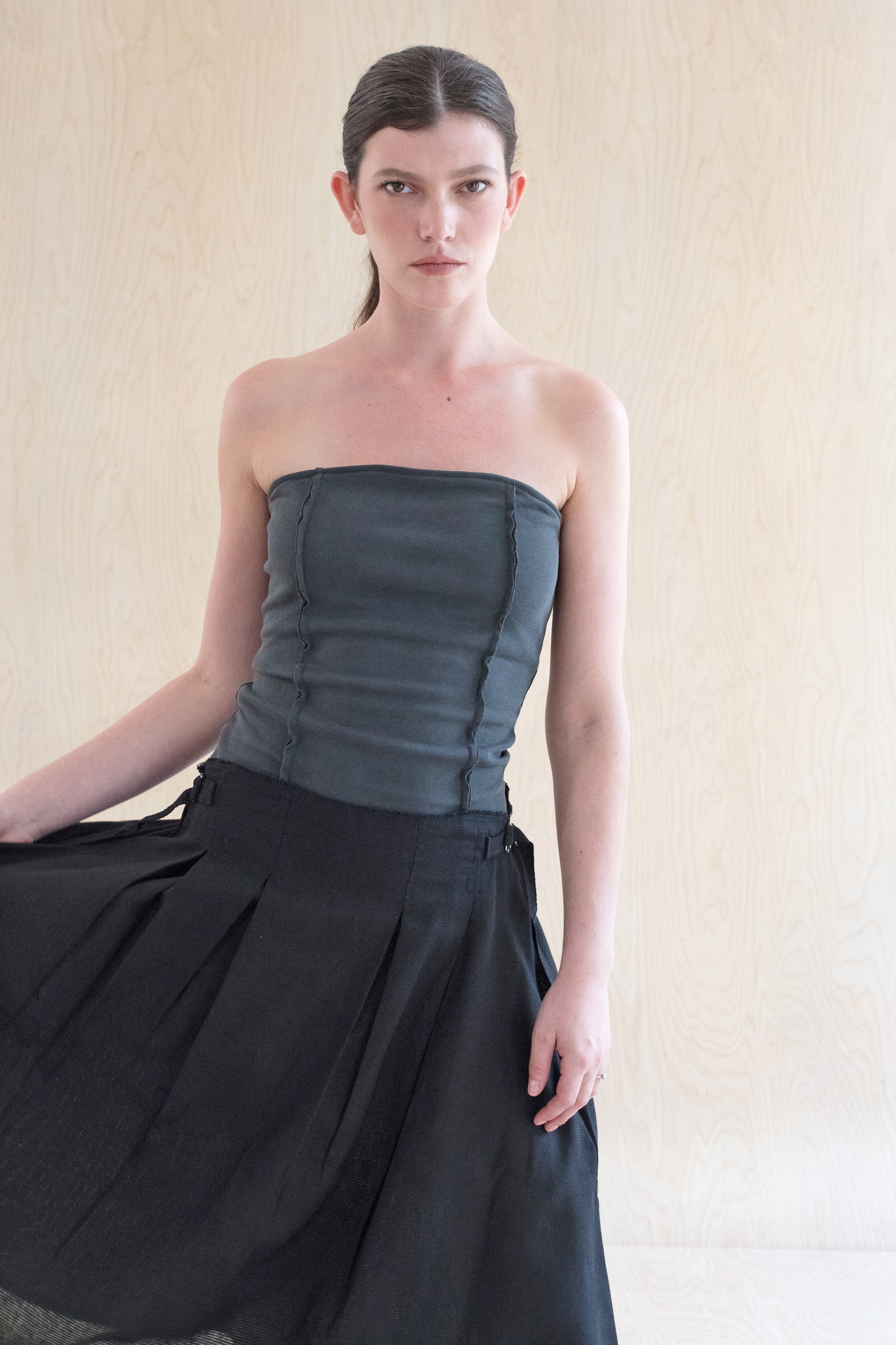 MESH skirt -  חצאית קפלים אוורירית