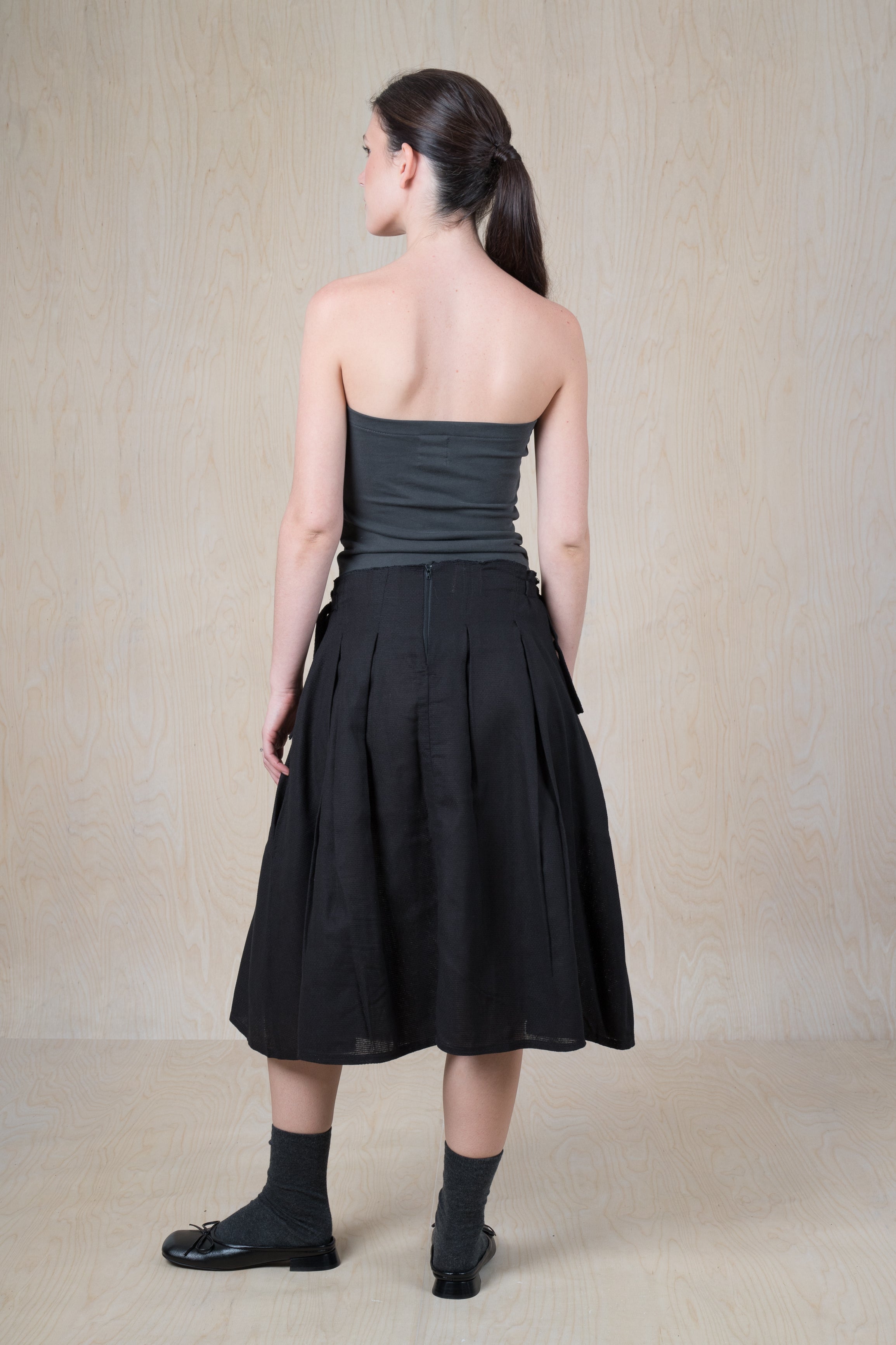 MESH skirt -  חצאית קפלים אוורירית