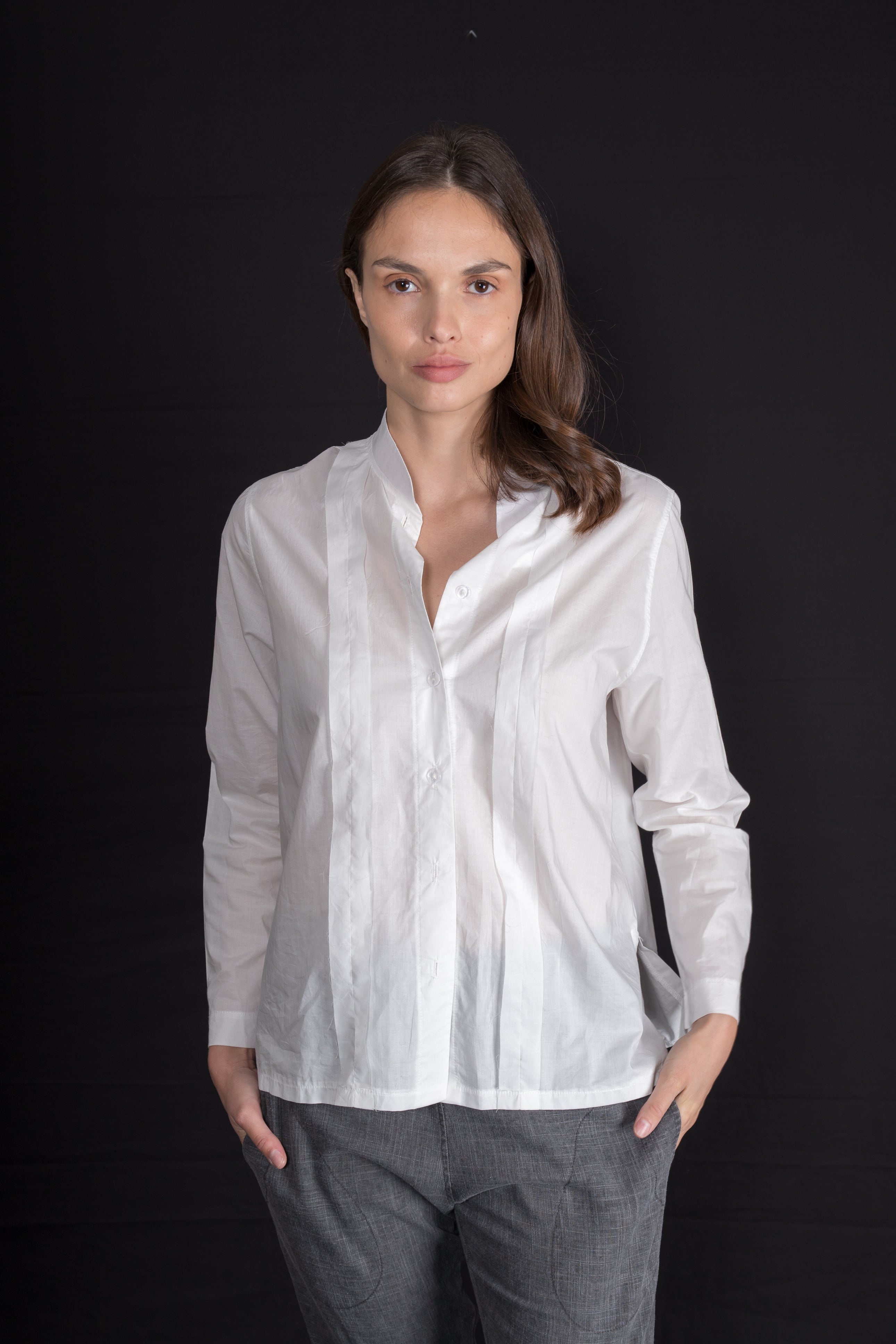 WHITE PRINCE Buttoned Shirt