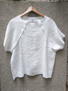 LINESEED white linen Top