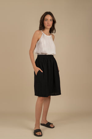 Basic Tetra Cotton Skirt