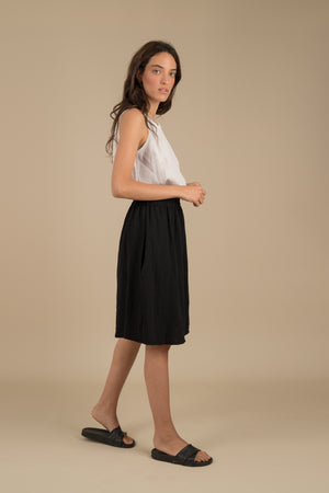 Basic Tetra Cotton Skirt