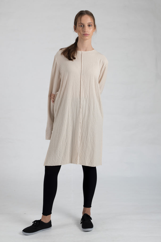 RIPPLE Tunic Dress with Slits – SHIRUETTO