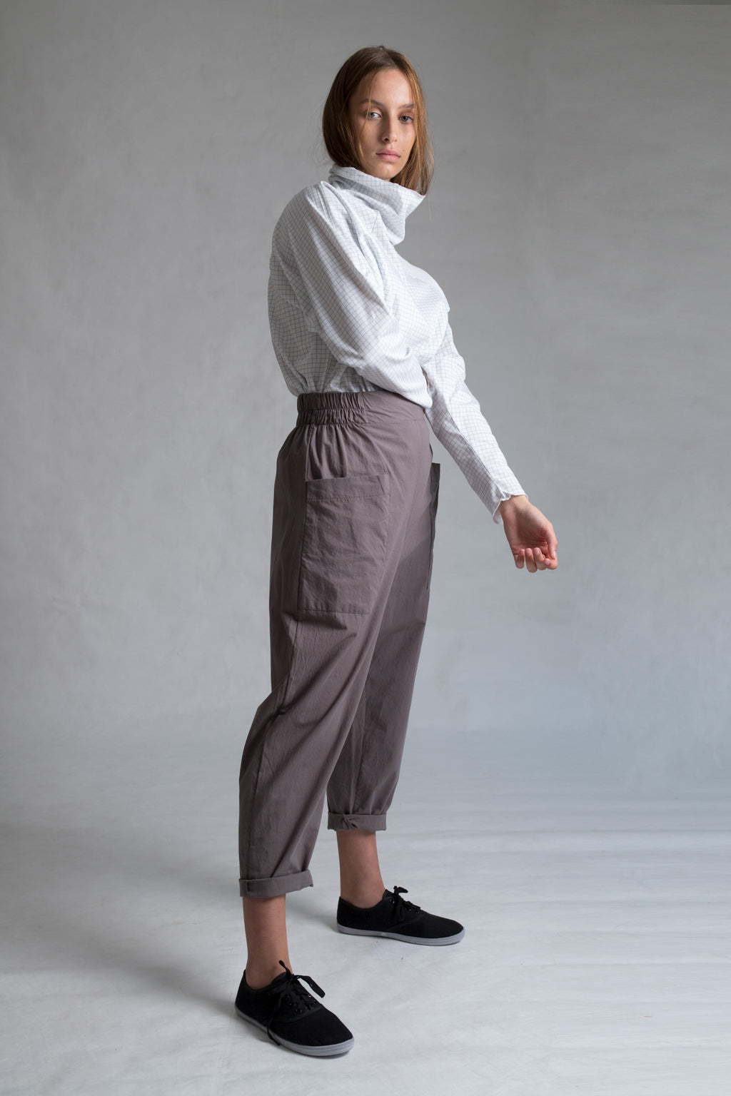 OLEA Cotton Baggy Pants