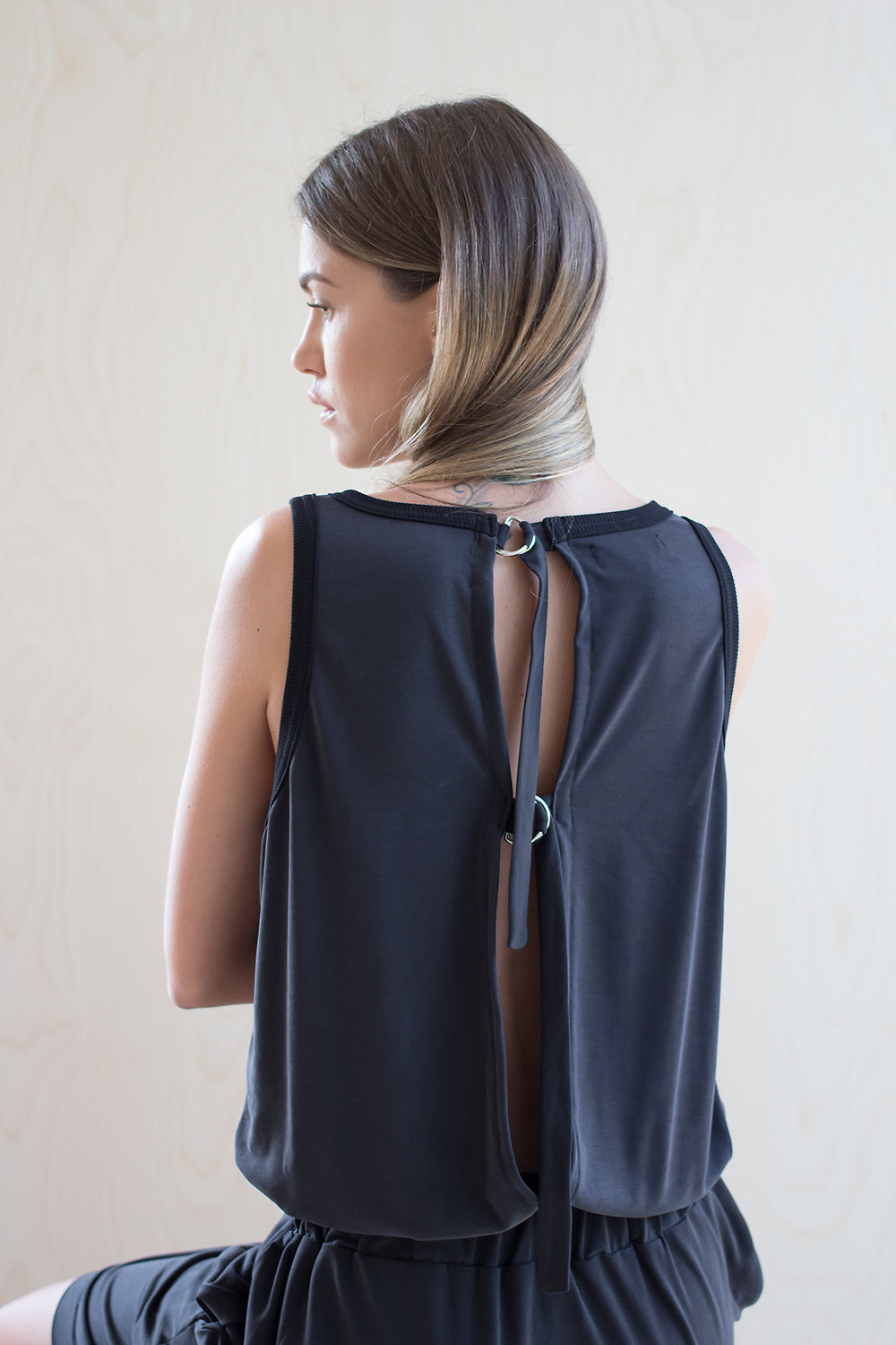 METAL CLASP dress