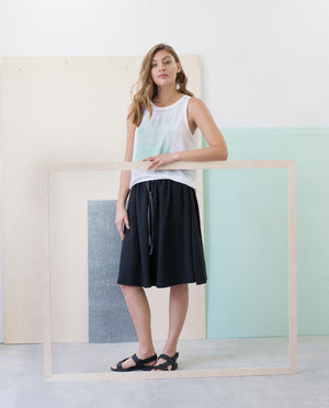 AMERICAN ABSTRACT: MINT Top